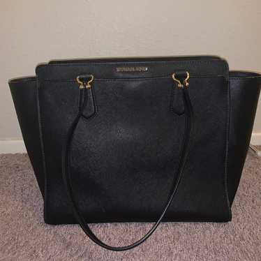 Michael Kors Black Large Saffiano