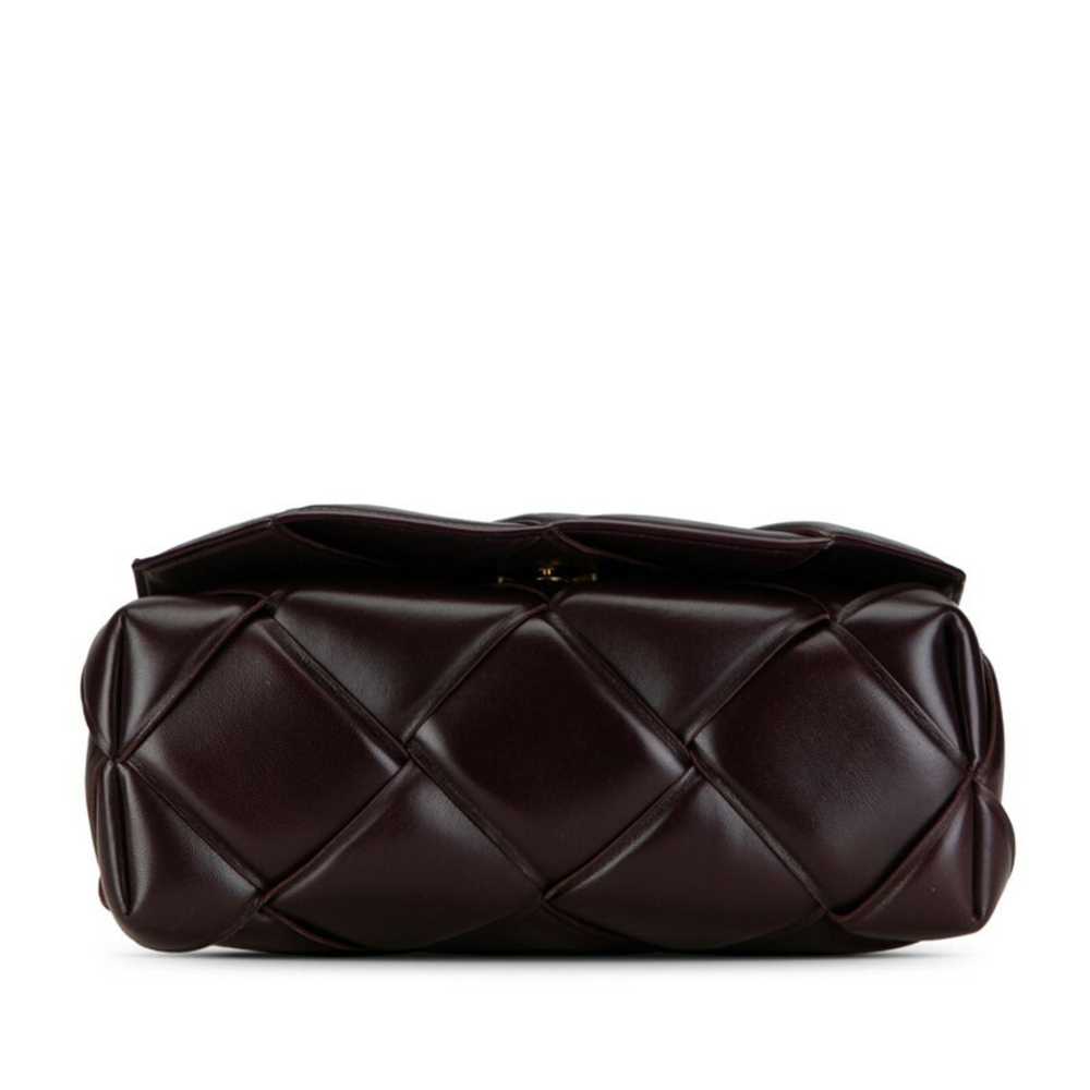 Bottega Veneta Padded Burgundy Leather Handbag (P… - image 3