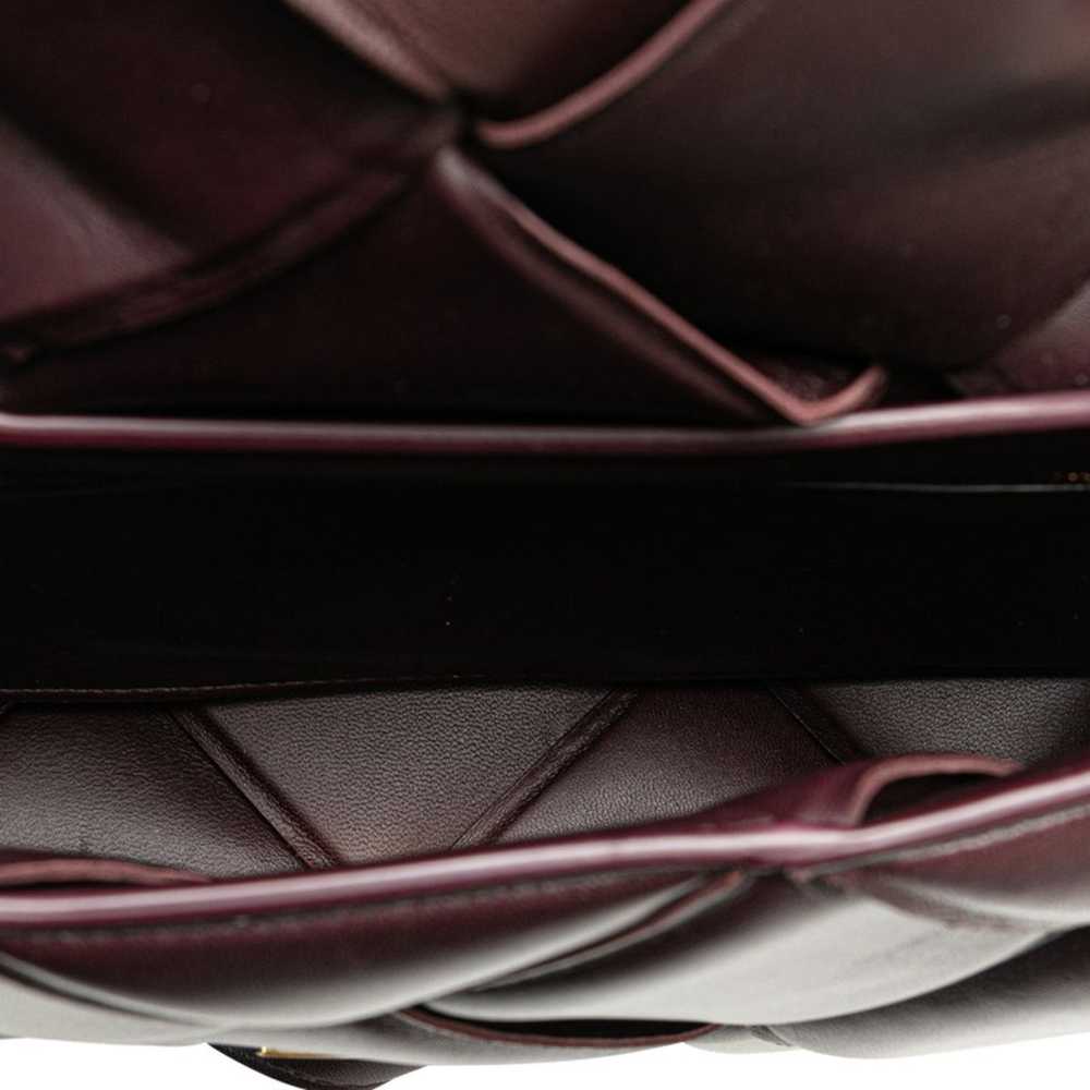 Bottega Veneta Padded Burgundy Leather Handbag (P… - image 5