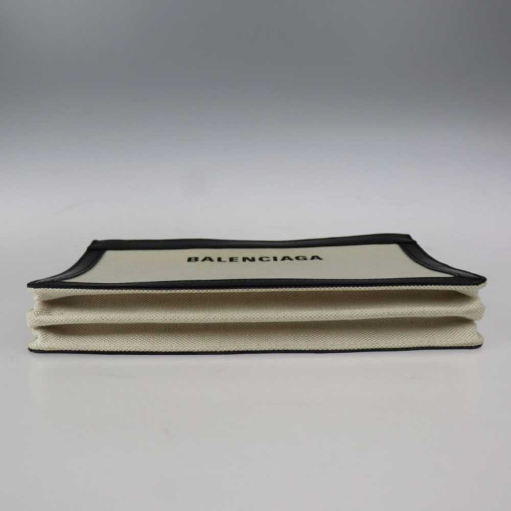 Balenciaga Black Canvas Clutch Bag (Pre-Owned) - image 3