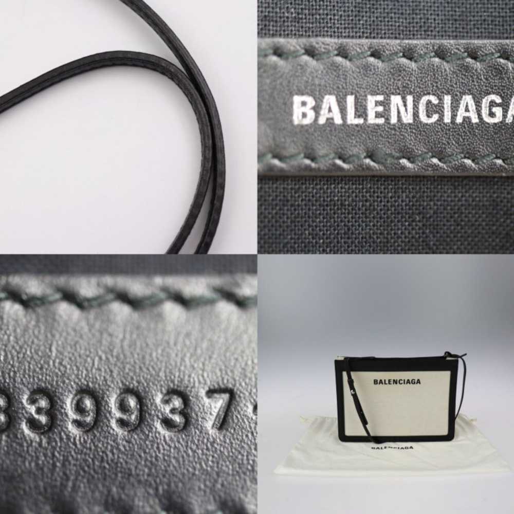 Balenciaga Black Canvas Clutch Bag (Pre-Owned) - image 6