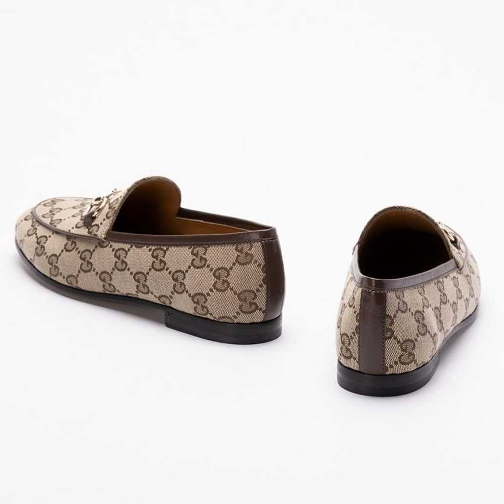 Gucci Jordaan leather flats - image 4