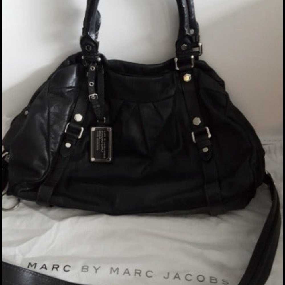 Marc Jacobs Y2K Dr. Groovee leather purse bag bla… - image 1