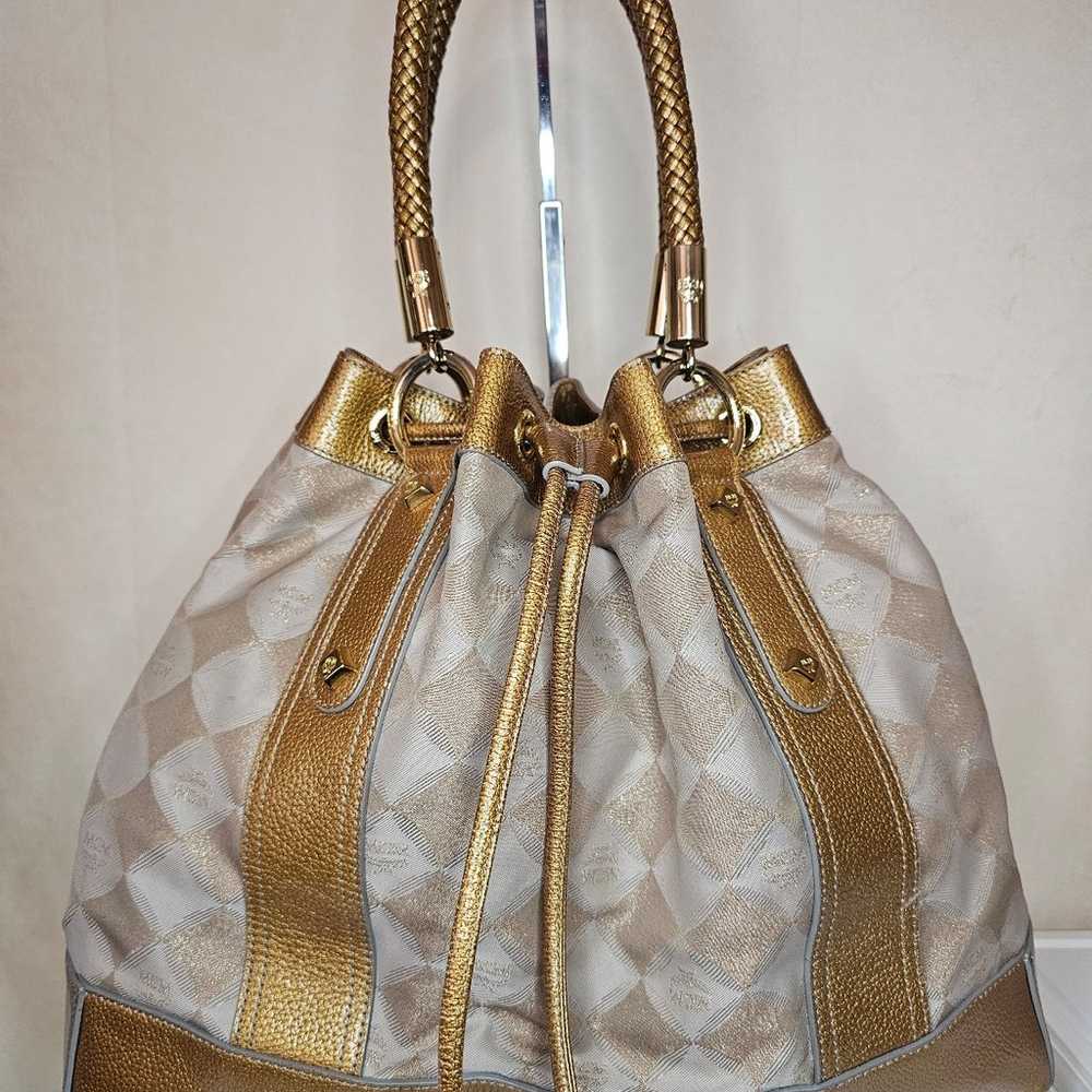 MCM drawsting shoulder bag - image 1