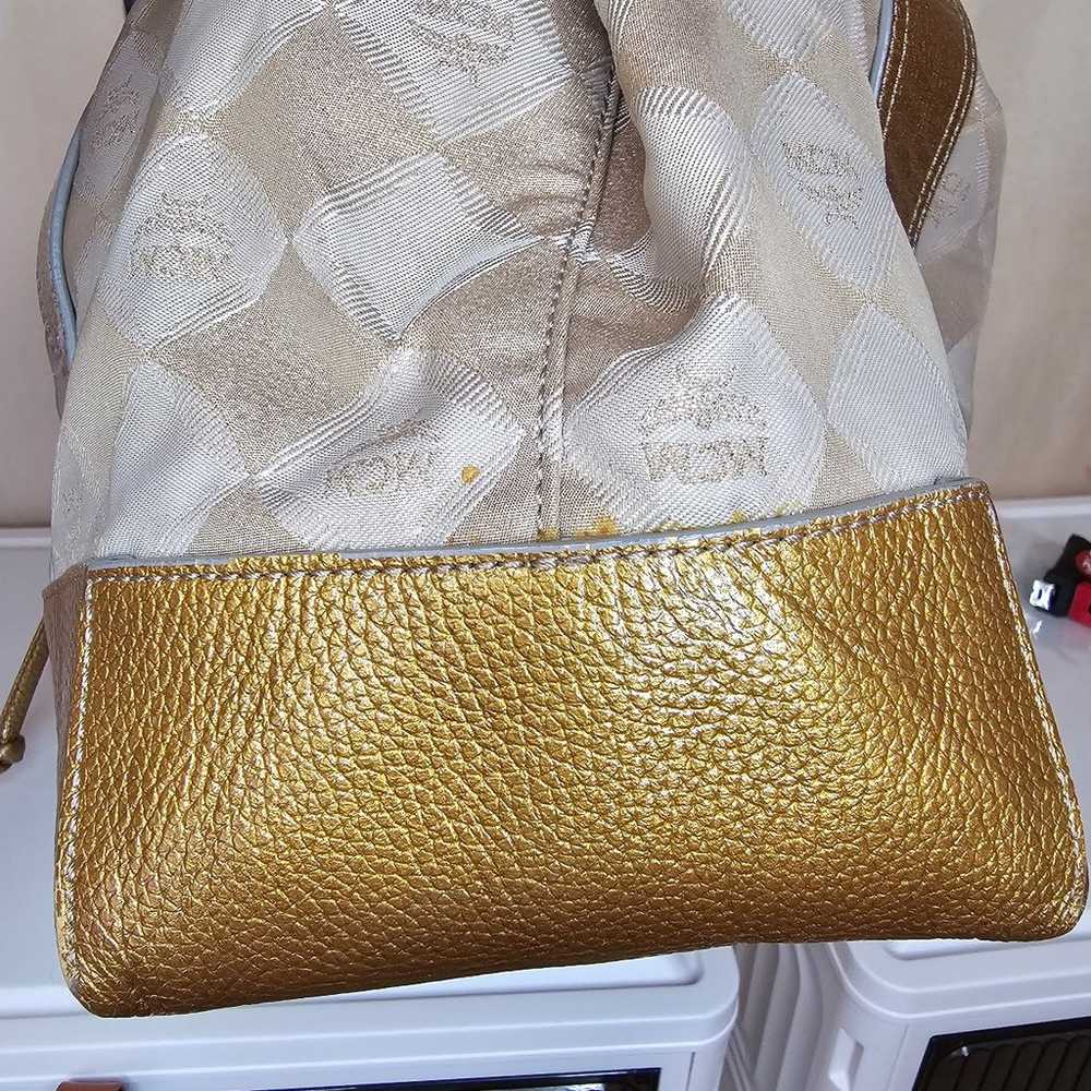 MCM drawsting shoulder bag - image 3