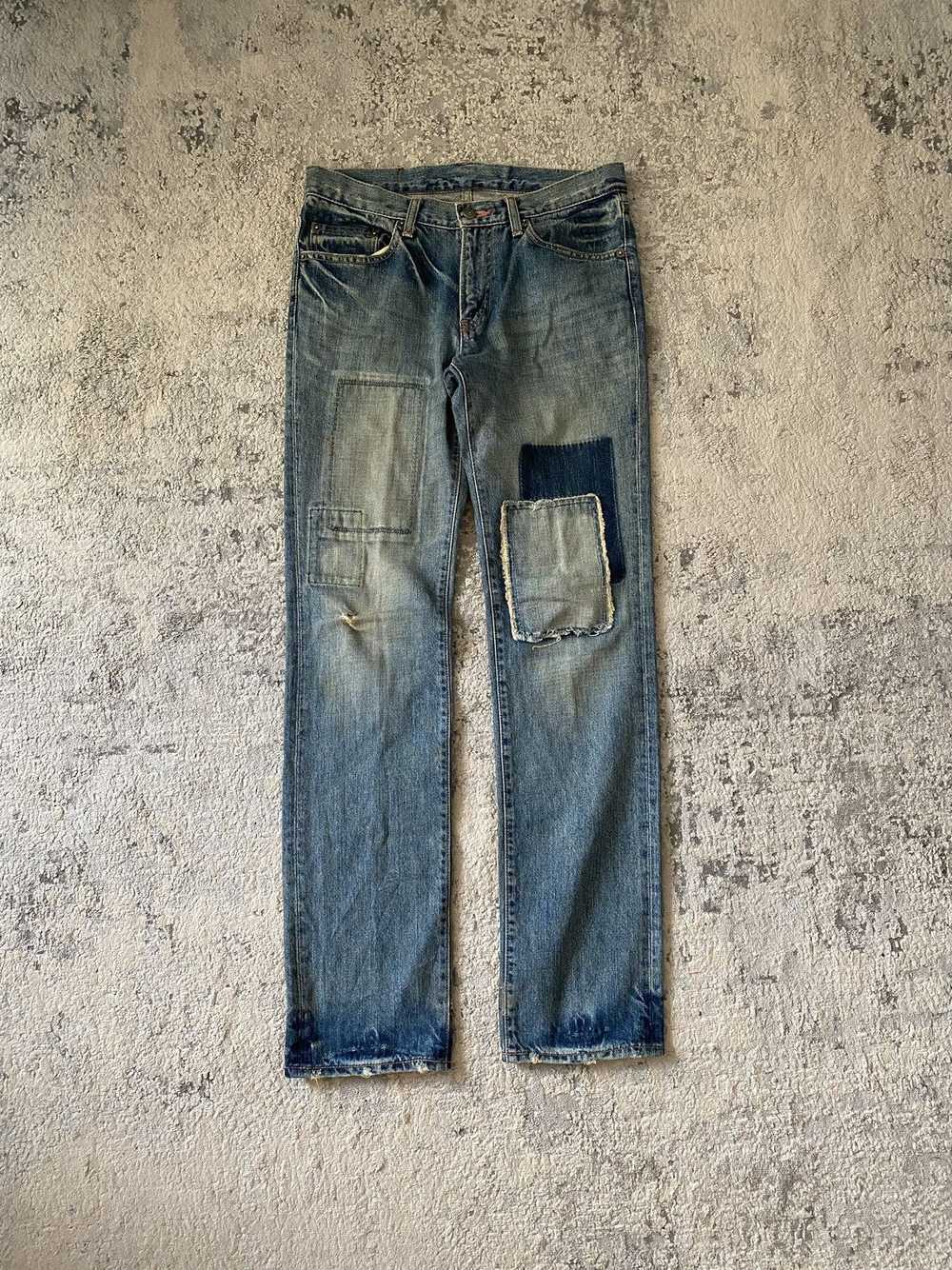 PPFM PPFM 00s Patchwork Repaired Denim - image 1