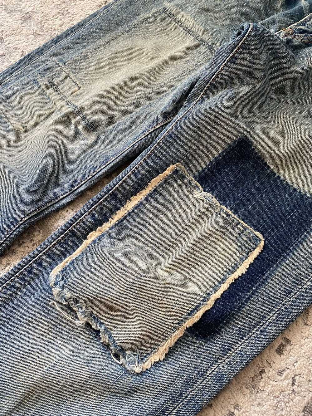 PPFM PPFM 00s Patchwork Repaired Denim - image 3