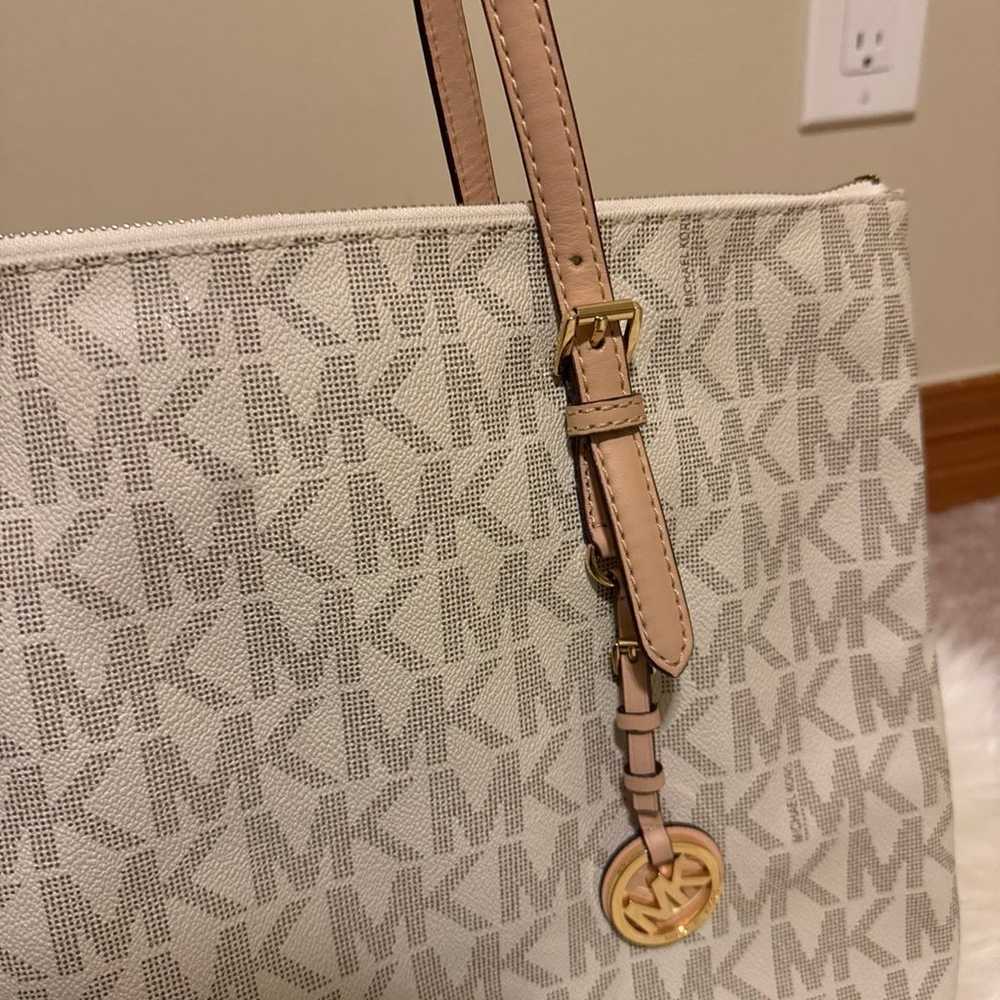 Michael Kors Large Canvas Logo Tote Bag - image 3