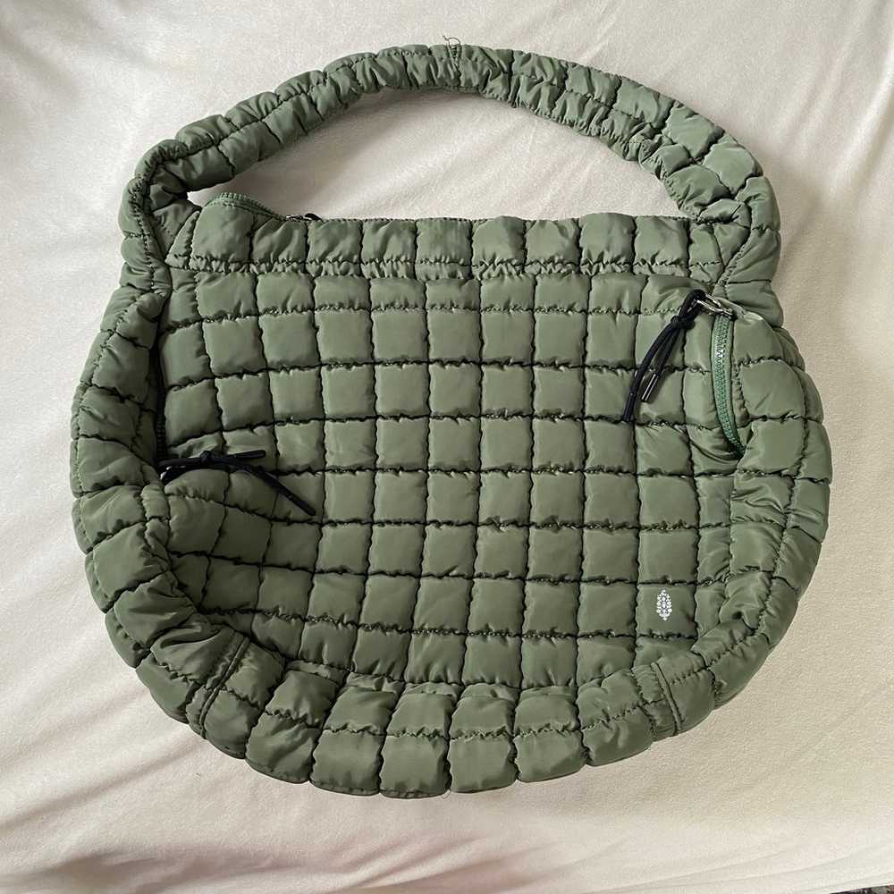 Free people Movement Quilted Carryall in Color Bl… - image 4