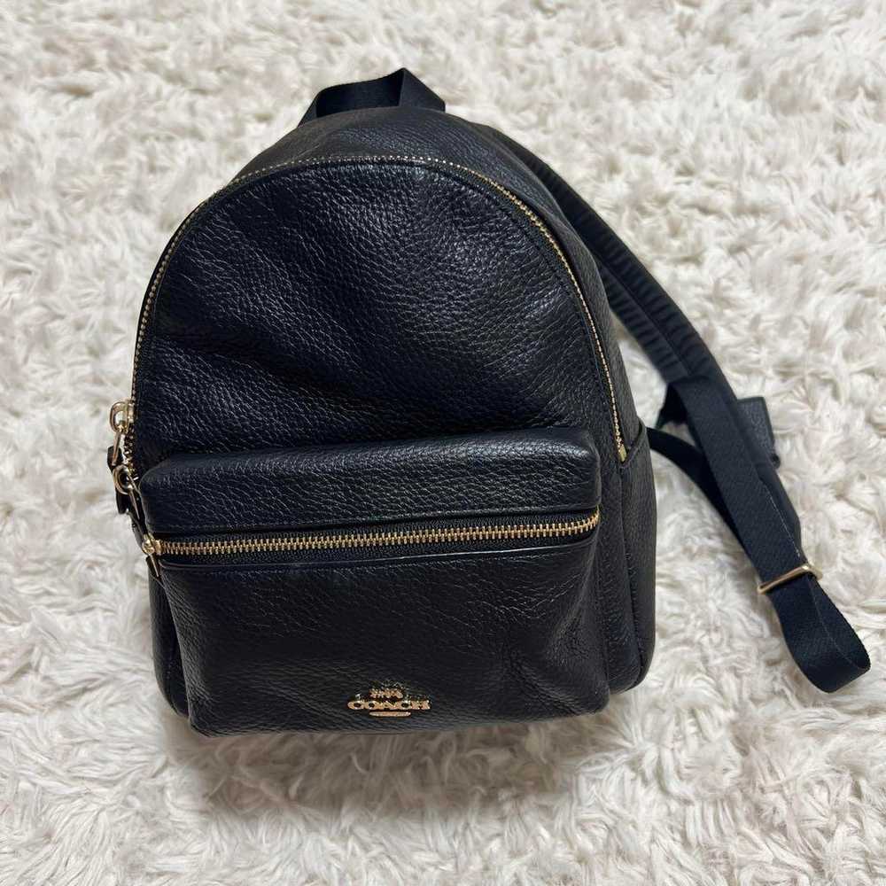 Coach Mini Backpack Black - image 1