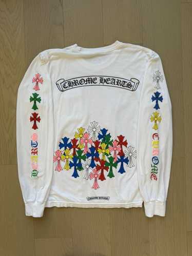 Chrome Hearts Chrome hearts multicolor cross LS te