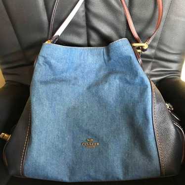 COACH One-shoulder bag Denim Shoulder bag