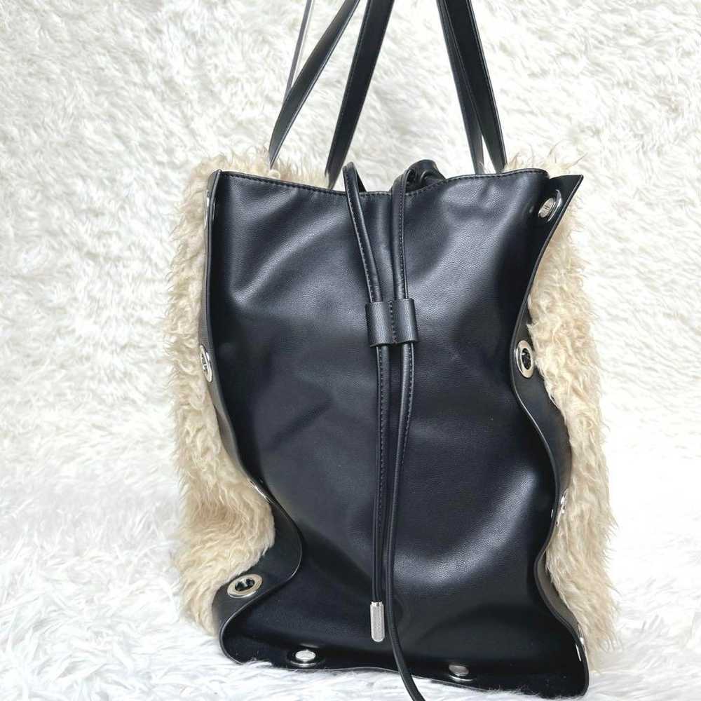 Excellent Condition ✨ Diesel Tote Bag Fluffy Fur … - image 4