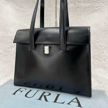 Excellent condition Furla leather business bag sho