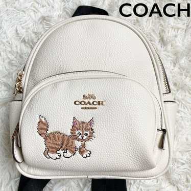 Coach Dancing Kitten IMCAH Backpack Mini in super… - image 1