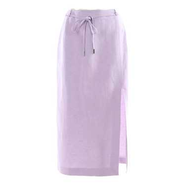 Claudie Pierlot Linen mid-length skirt