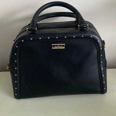 Kate Spade Black Helena Studded Satchel - image 1