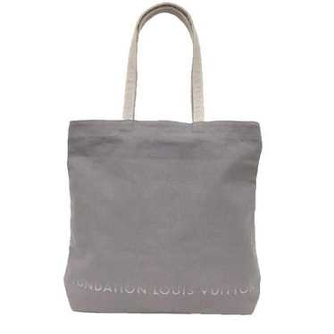 Louis Vuitton Museum Tote Bag Gray AQ10370