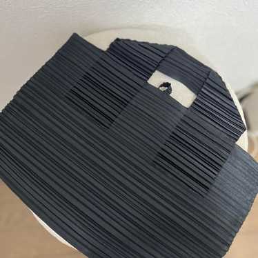 Brand new-like Pleats Please bag in black.