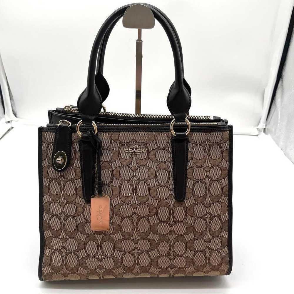 Brand new COACH 2way Shoulder Bag with Turnlock C… - image 2