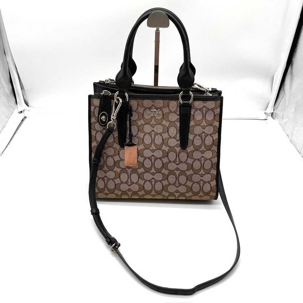 Brand new COACH 2way Shoulder Bag with Turnlock C… - image 7