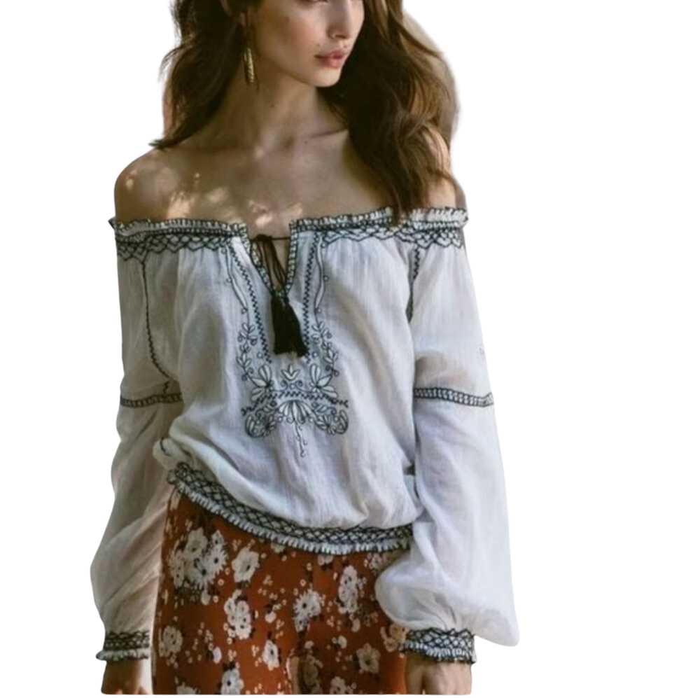 Spell USA Folklore vintage blouse L - image 1