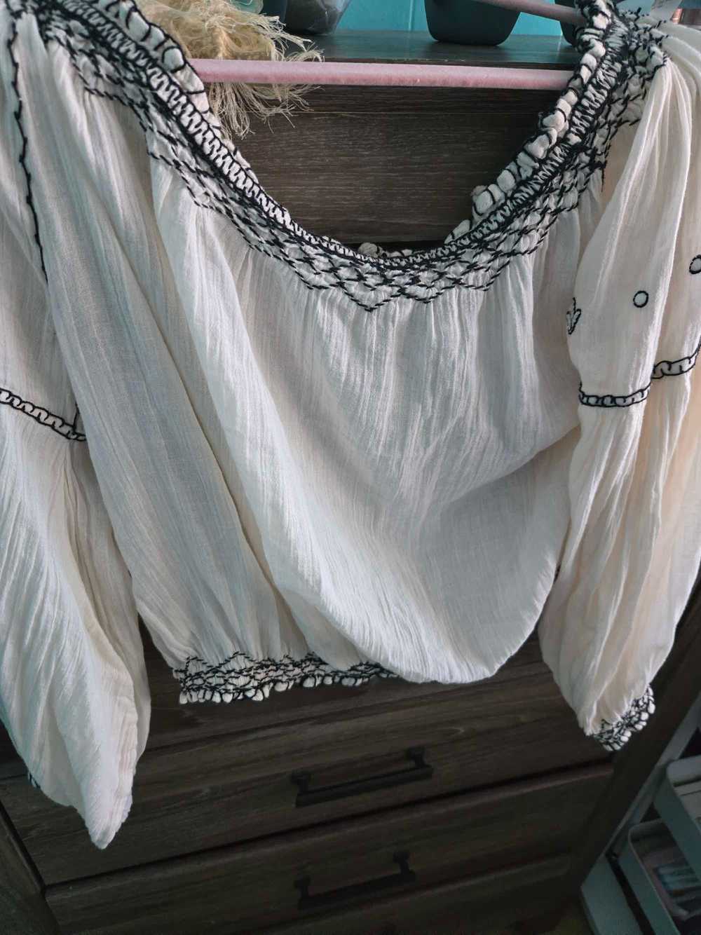 Spell USA Folklore vintage blouse L - image 7