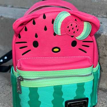 Loungefly Hello Kitty Watermelon Mini Backpack - image 1