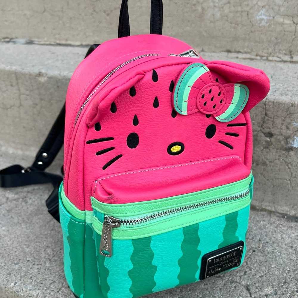 Loungefly Hello Kitty Watermelon Mini Backpack - image 3