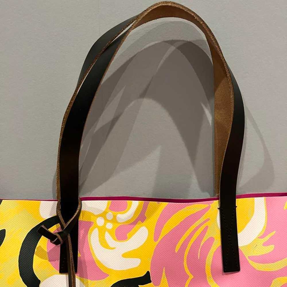 MARNI Flower Pattern Tote Bag [Excellent Conditio… - image 3