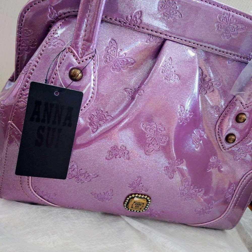 ANNA SUI Purple Handbag - image 2