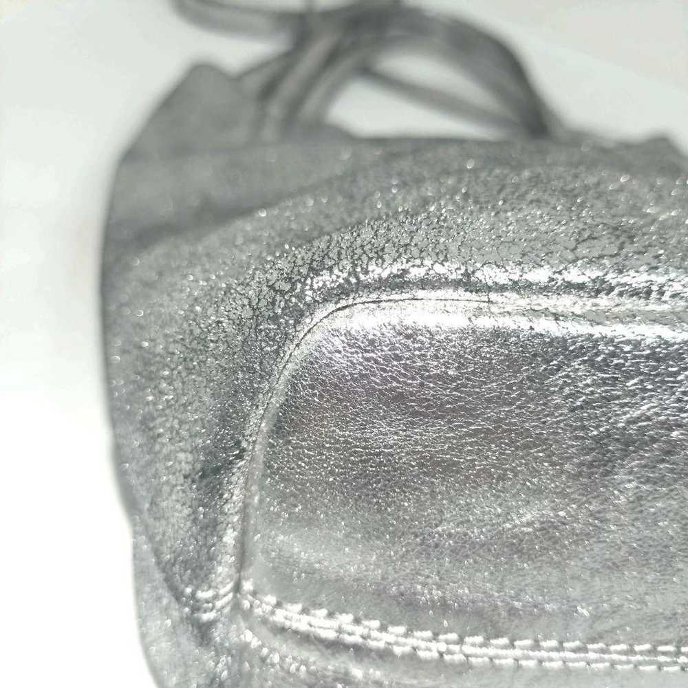 Morphee 2way Small Tote Goat Leather Silver - image 10