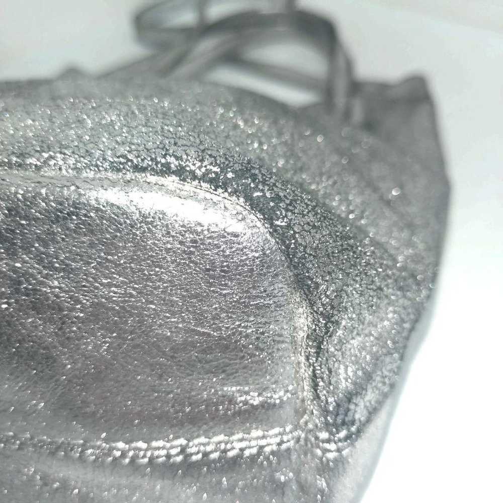 Morphee 2way Small Tote Goat Leather Silver - image 11