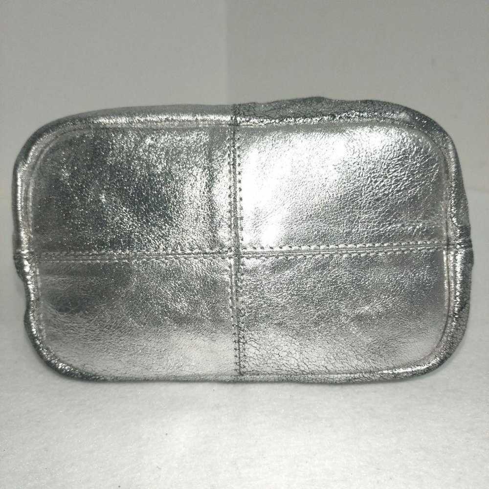 Morphee 2way Small Tote Goat Leather Silver - image 7