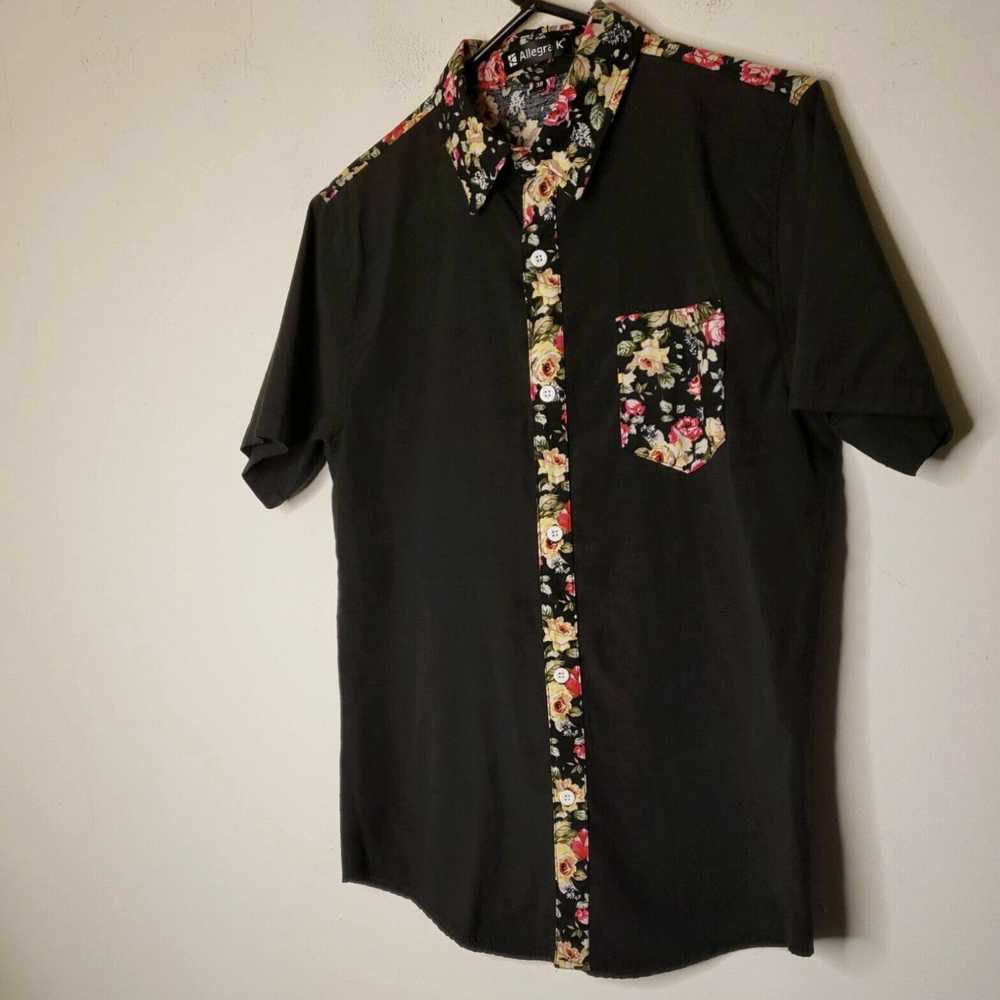 Vintage Allegra K Women's Button Front Blouse Top… - image 3