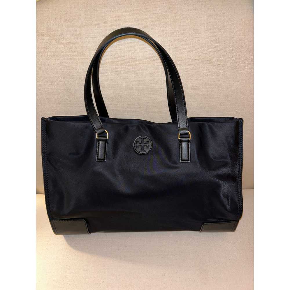 Tory Burch Ella Nylon Black Large Tote Shoulder b… - image 3