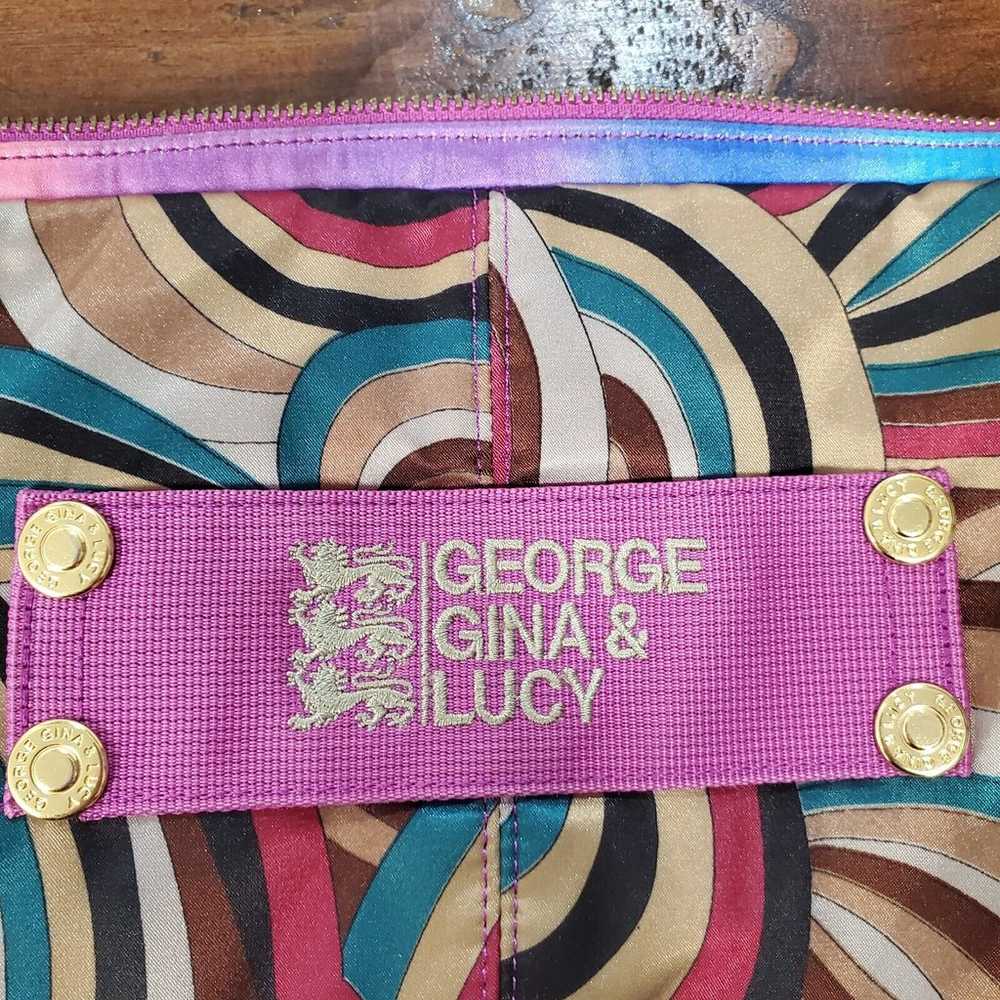 George Gina Lucy Bag Y2K Satin Purple Multi Adjus… - image 3