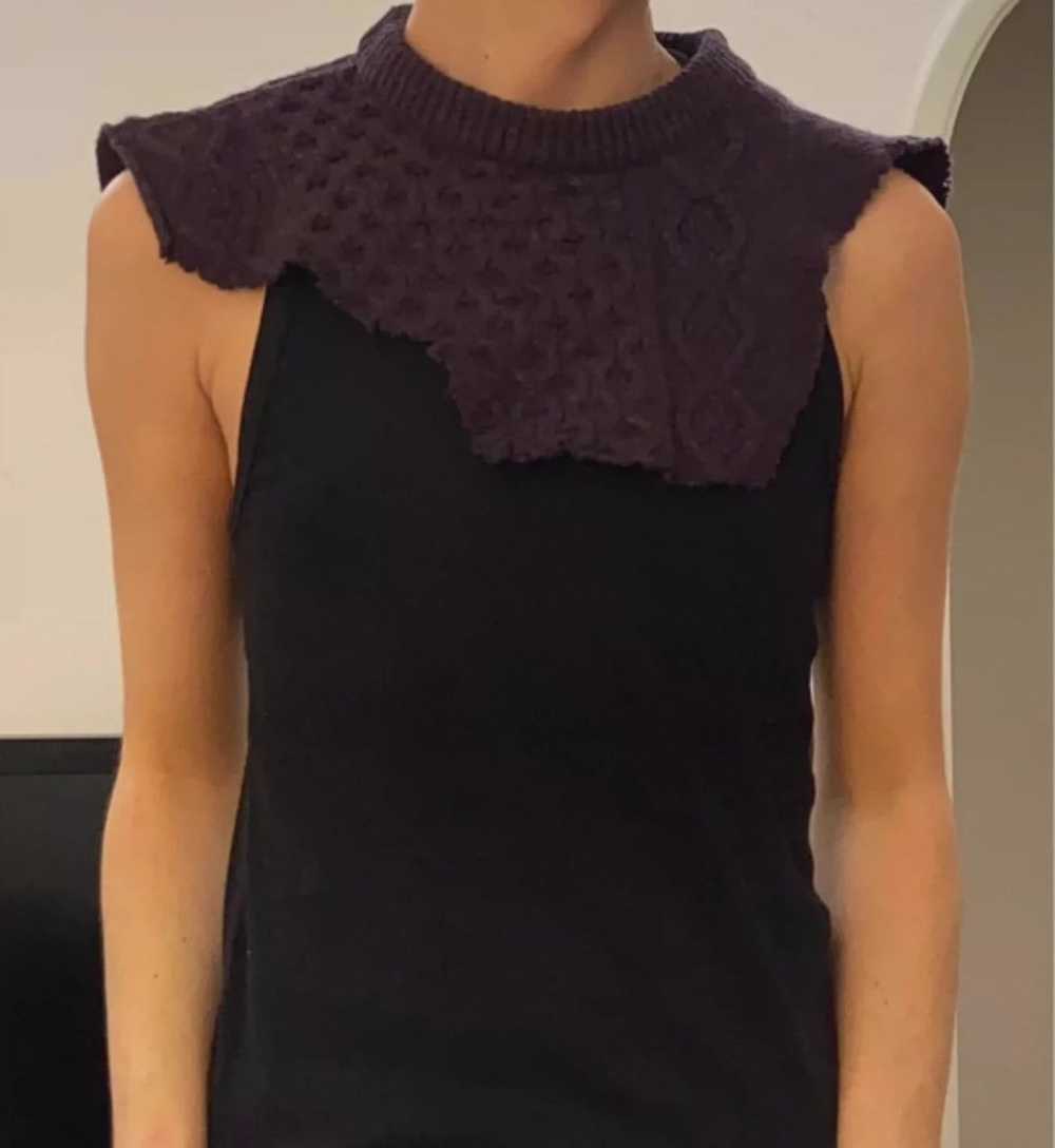 Raf Simons RAF SIMONS deep red patchwork real two… - image 8