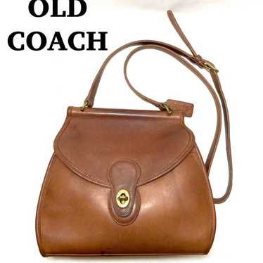 【Rare】COACH Old Coach Shoulder Bag Made in USA 05… - image 1