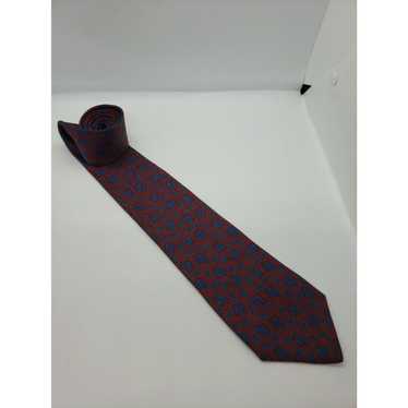 Oleg Cassini Oleg Cassini Men's Neck Tie Maroon B… - image 1