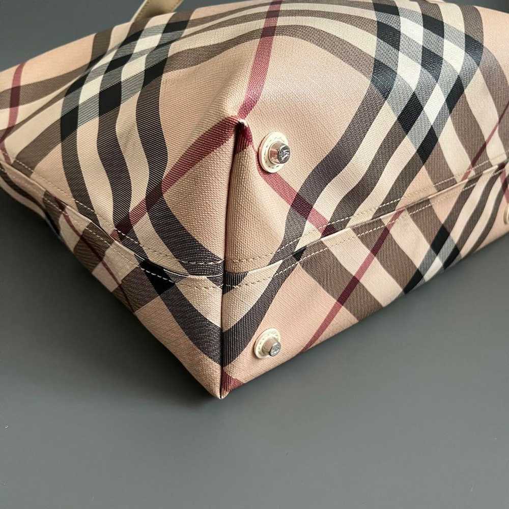 BURBERRY Burberry Tote Bag Nova Check Mega Check … - image 9