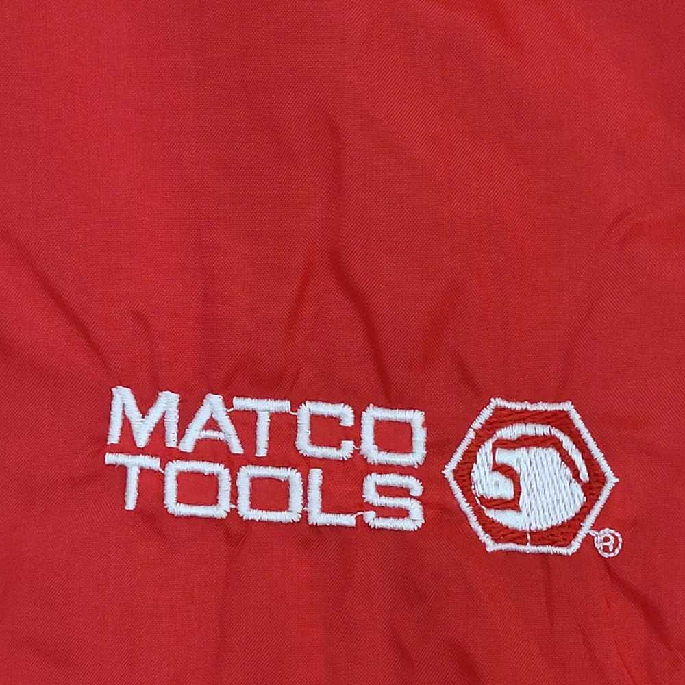 Logo 7 Vintage 90s Matco-Tools Jacket L/XL 21x25 … - image 4