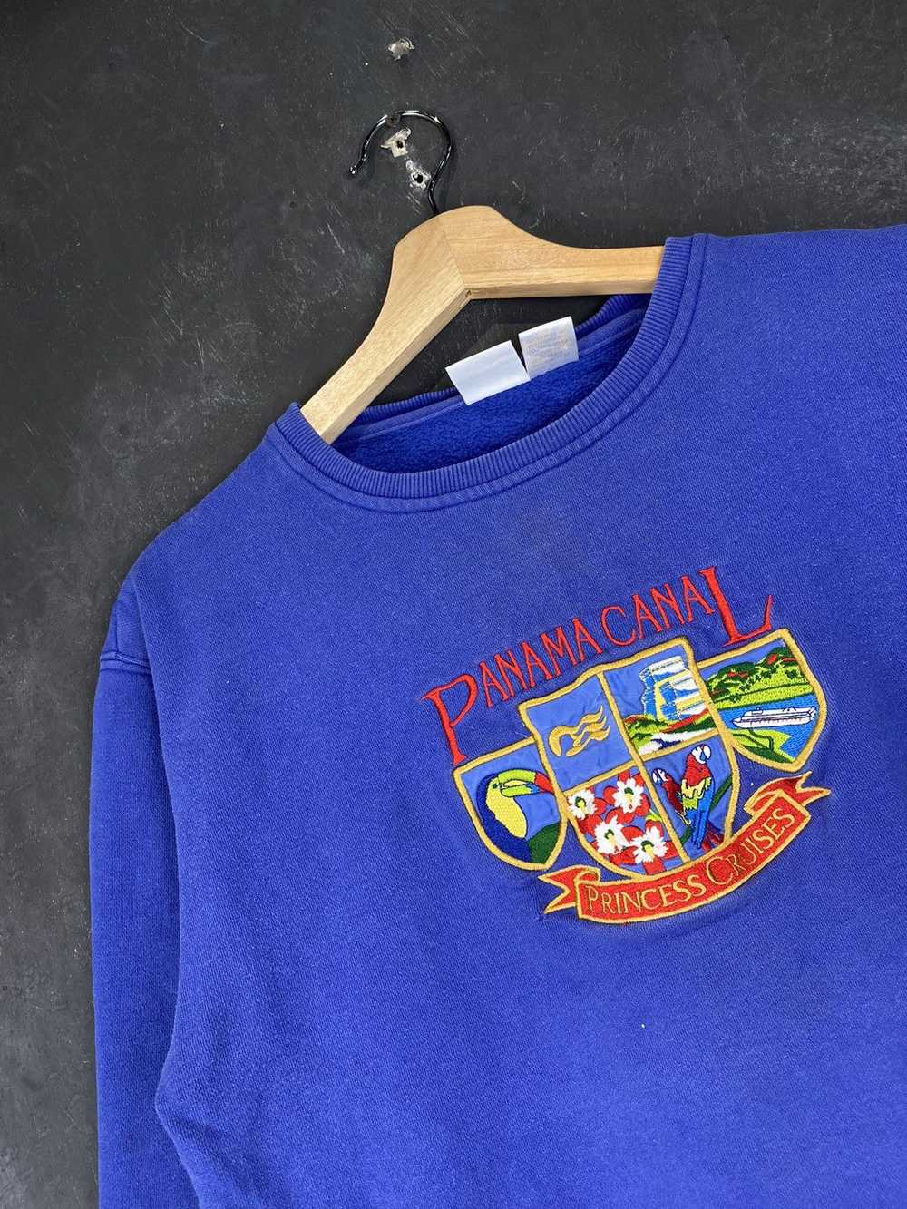 Vintage y2k Panama Canal Princess Cruises Crewneck - image 2