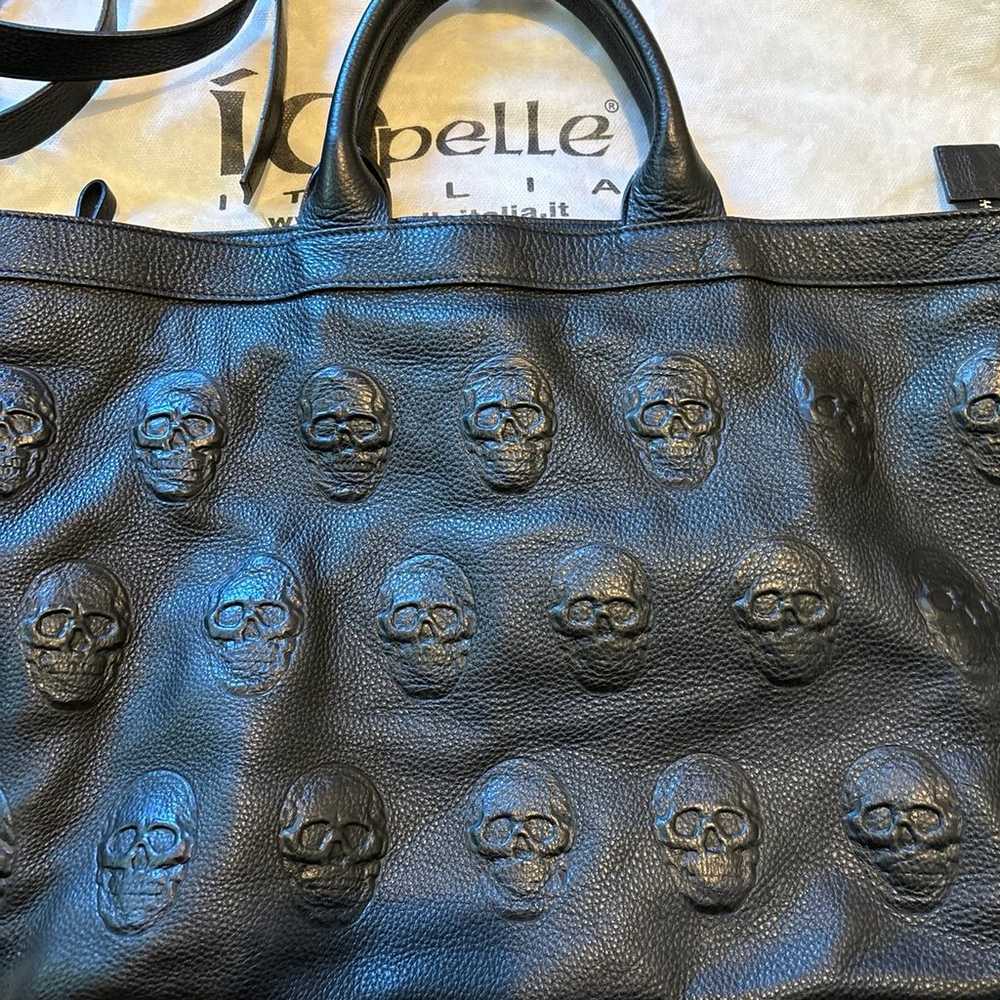 io pelle skull bag - image 2