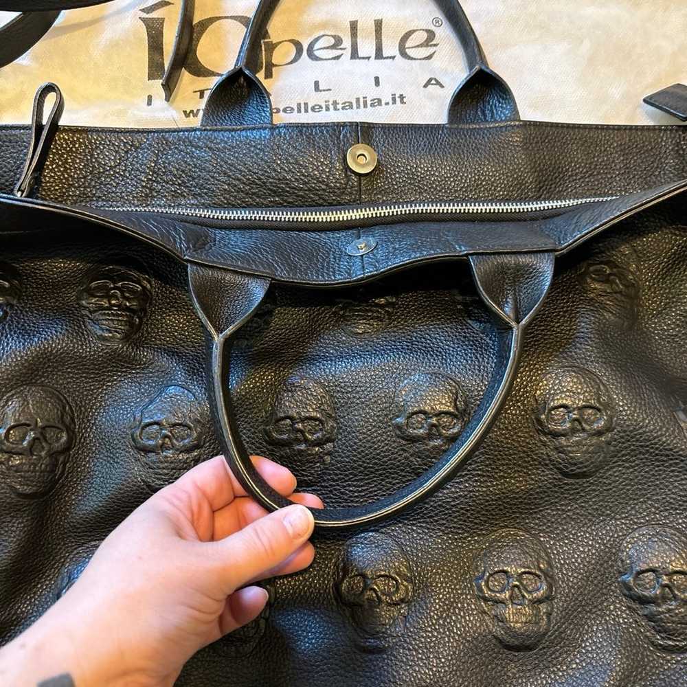 io pelle skull bag - image 3