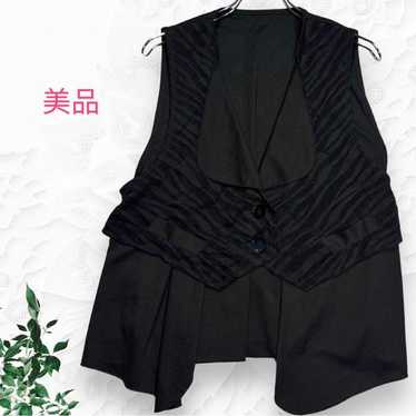 Best black sleeveless blouse shirt in excellent c… - image 1