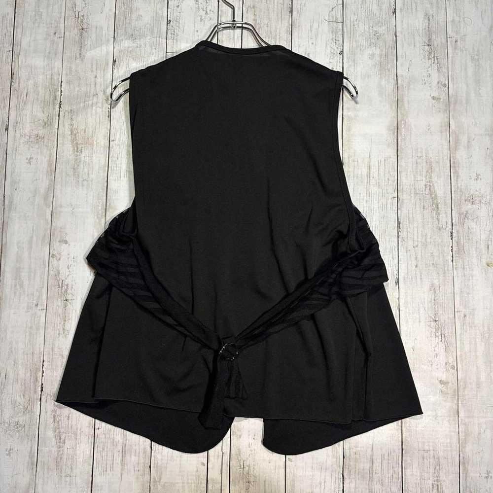 Best black sleeveless blouse shirt in excellent c… - image 7