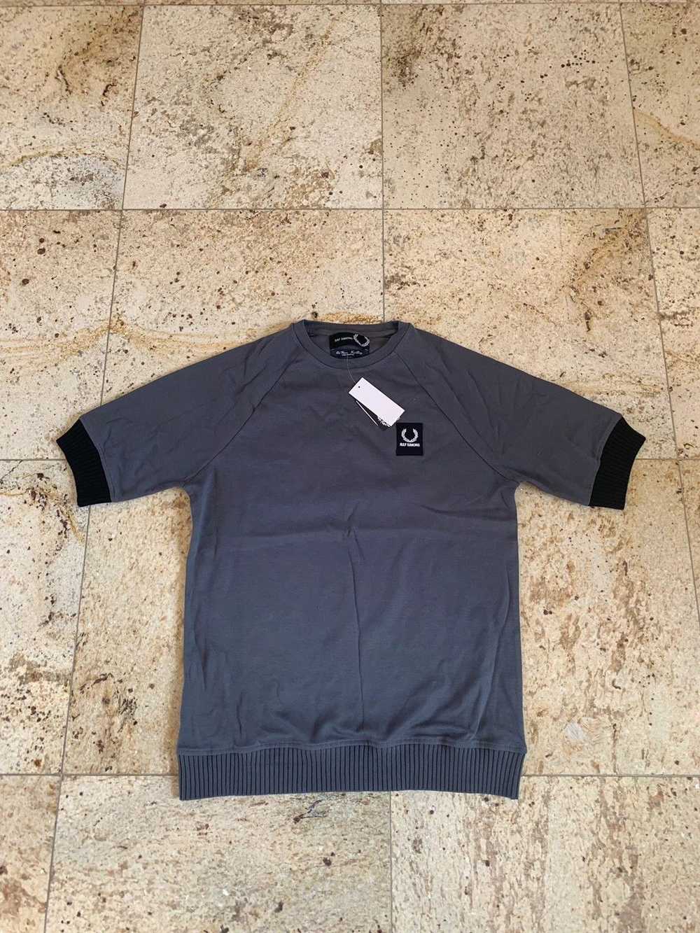 Fred Perry × Raf Simons Grey Raglan Tee, SS - image 2