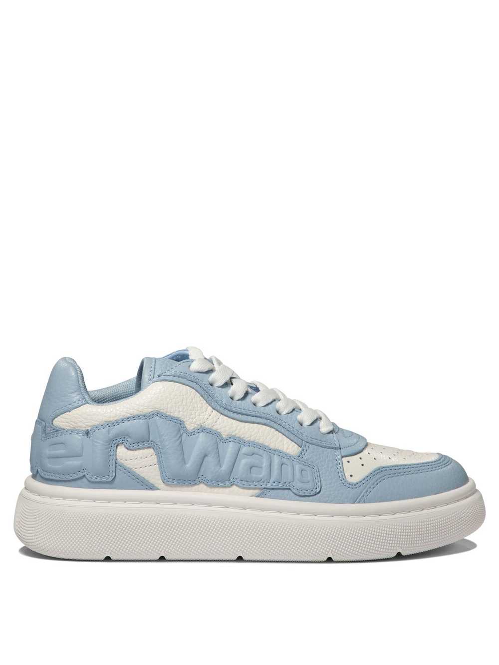 Alexander Wang Puff Pebble Leather Sneakers With … - image 1