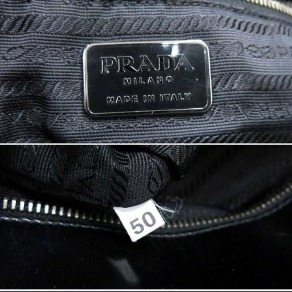 Rare ✨ PRADA logo embossed calf leather tote shou… - image 9